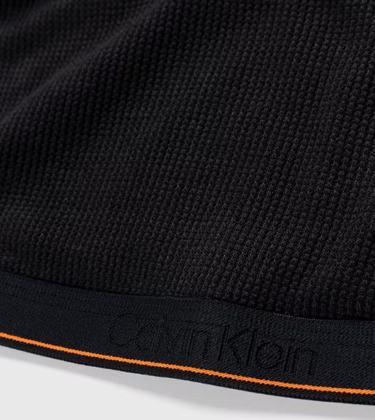 Biustonosz Calvin Klein - Unlined Bralette - Czarny - Rozmiar M - 0040169WBE UB1