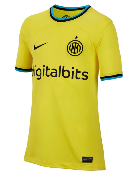 Żółta Koszulka Młodzieżowa Nike Inter 2022/23 DN2738-715 XL