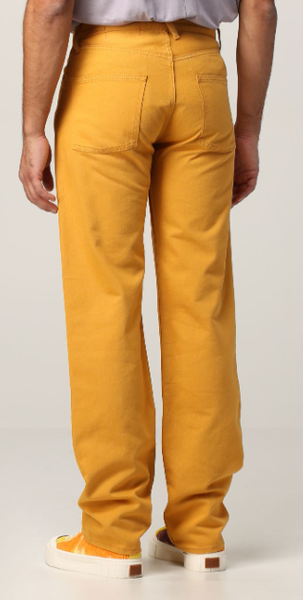 Pomarańczowe Spodnie Męskie Calvin Klein Straight Leg K10K109178ZCE 32