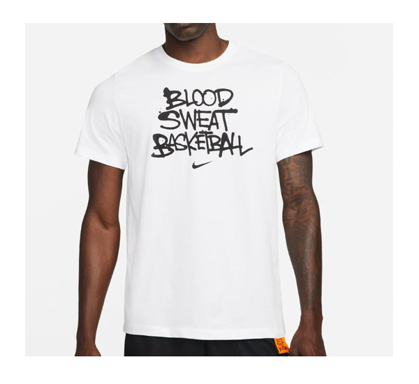 Biała Koszulka Męska Nike DN2982-100 M – Tee NBA DF Verb SS