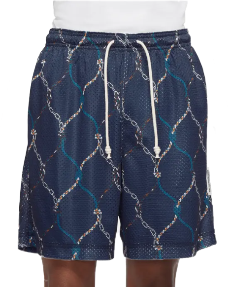 Spodenki Męskie Dwustronne Nike Dri-FIT L Ciemnoniebiesko-Jasnoniebieskie DQ5722-410