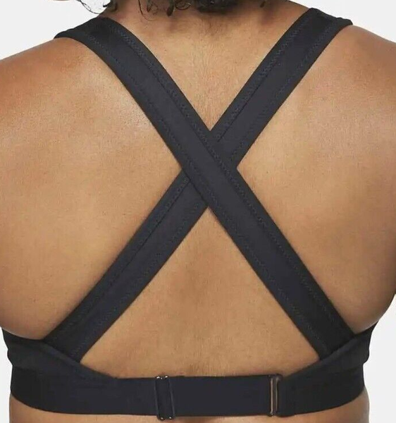 Nike Biustonosz Sportowy - Do Karmienia - Czarny - Rozmiar M - Swoosh Dri-FIT - CQ9289-010