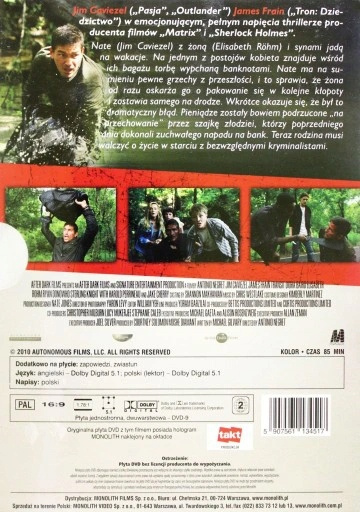 TRANZYT  PRZESTĘPSTWO NIEDOSKONAŁE JIM CAVIEZEL dvd