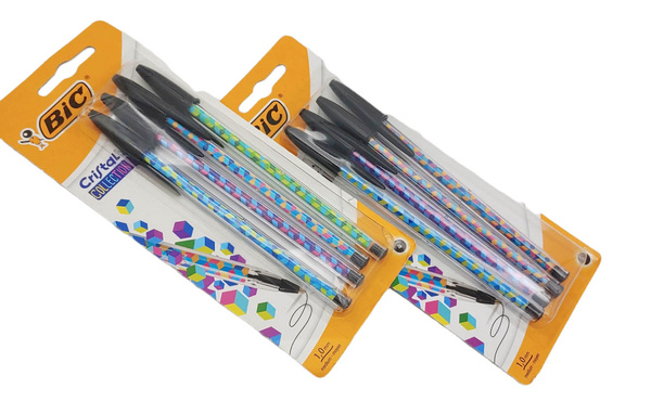 Długopisy BIC Cristal Collection 1 mm 4 szt. Czarne