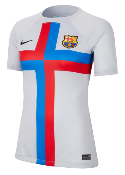 Biała Koszulka Nike Barcelona 2022/23 L DN2730-044