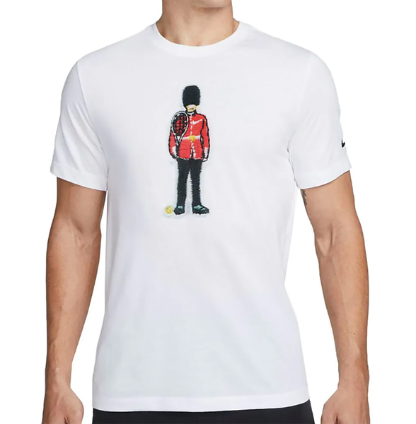 Biała Męska Koszulka Tenisowa Nike Court Dri-FIT DD8574-100 XS