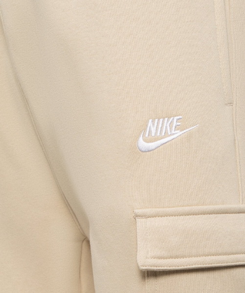 Beżowe Spodnie Nike CD3129-206 L Męskie Taper Leg