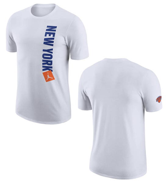 Biała Koszulka Męska Nike DV5828-100 M – Tee NBA New York Knicks