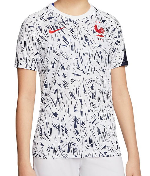 Multikolor Koszulka Junior Nike Francja 2020/21 CD2587100 S 128-137 cm