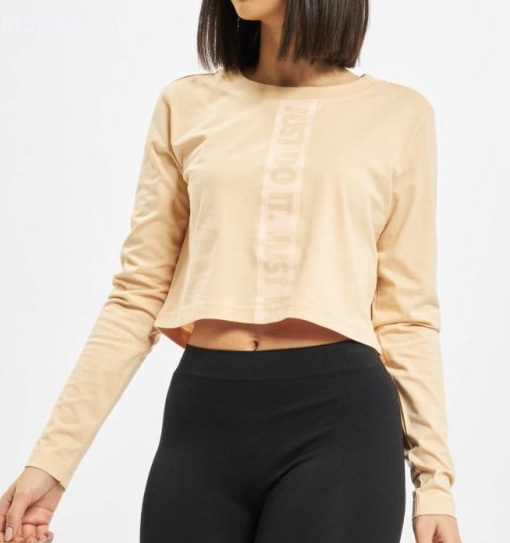 BLUZKA  NIKE SPORTSWEAR CROP TOP DŁUGI RĘKAW XXL CK4386268