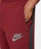 Bordowe Spodnie Nike DO7232-677 L Męskie Hybrid Fleece
