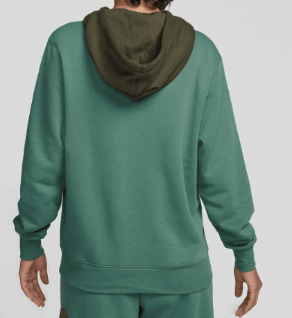 Nike Damska Bluza FB2190361 XS Zielona Utility Fleece Z Kapturem