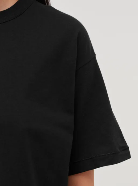 Koszulki Calvin Klein Czarne Bawełna Pakiet 3szt 0040105WAE XS