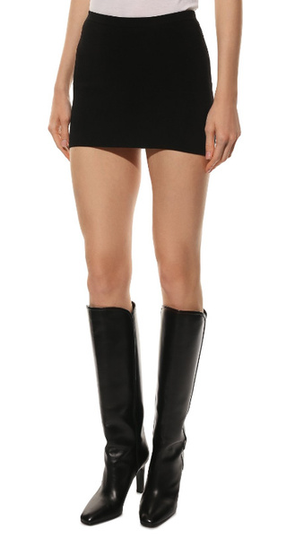 Calvin Klein Spódniczka - Mini - Czarna - Obcisła - Rozmiar L - K20K203724BEH