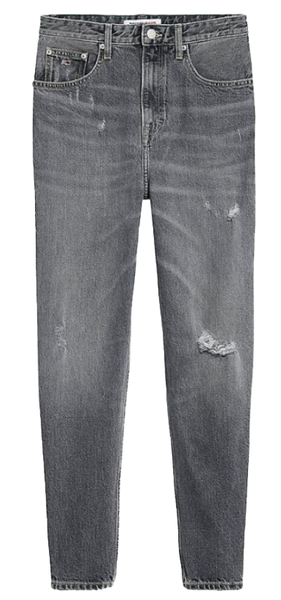 Szare Jeansy Damskie Tommy Hilfiger Mom 25/30 – DW0DW10741