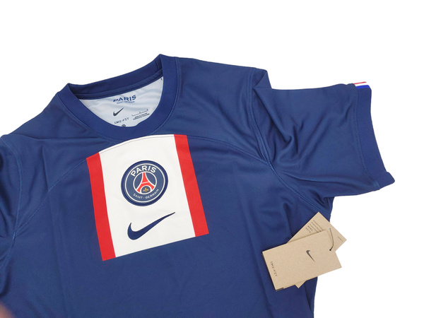 Męska Koszulka PSG Stadium 22/23 DM1844-411 L Niebieska