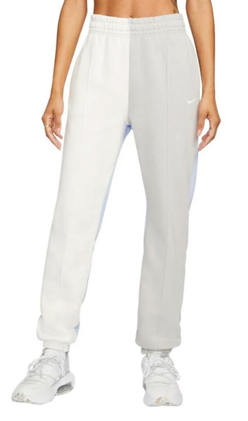 Nike Spodnie Dresowe Damskie - Oversize - Multikolor - Rozmiar M - Sportswear Fleece - DV8193-133