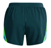 Zielone Damskie Spodenki Under Armour Fly-By 1350196463 SM
