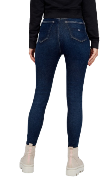 Granatowe Jeansy Damskie Tommy Jeans Obcisłe 25/30 – DW0DW09458