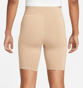 Nike Spodenki Damskie - Rowerowe - Kolarki - Beżowe -Rozmiar S - Everyday Modern - DQ6162-200