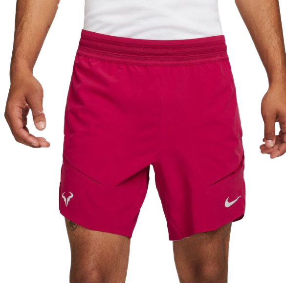 Czerwone Spodenki Nike DD8543-614 XL Męskie Court Rafa