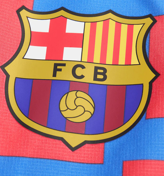 Nike Kurtka Damska - FC Barcelona - Wiatrówka z Podszewką - Niebieska - Rozmiar M - Loose Fit - DN3845-403