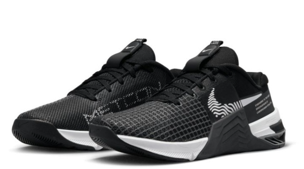 Czarne buty treningowe Nike Metcon 8 W DO9327-001 43 męskie