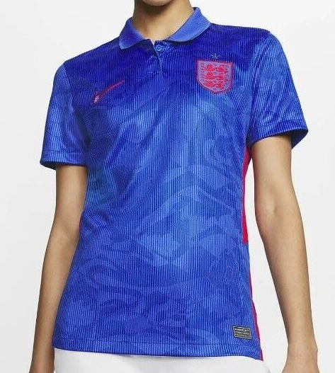 Damska koszulka Nike Breathe Anglia Dri-FIT Niebieska L CD0894-430