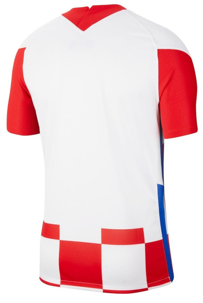 Czerwono-Biała Koszulka Junior Nike Chorwacja CD1030100 S 128-137 cm