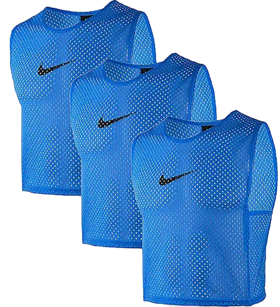 Niebieski Zestaw Znaczników Nike Park 20 Bib S 3 Sztuki