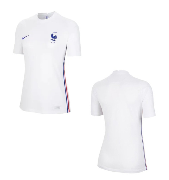 Nike Koszulka Nike - Piłkarska - France Francja - Wyjazdowa - Biała - Rozmiar L - CD0896-100