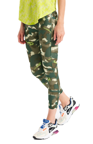 Nike Legginsy Damskie - Treningowe - Rozmiar XL - Dri-FIT Fast 7/8 Tight Fit - Camo - DM7719-371