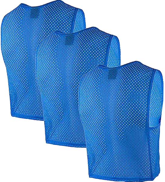 Niebieski Zestaw Znaczników Nike Park 20 Bib S 3 Sztuki