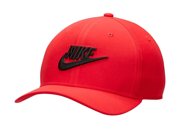 Czerwona Czapka Nike Classic99 DC3979657 L/XL z Czarnym Logo