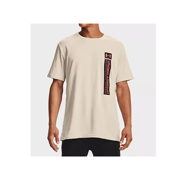 Beżowa Męska Koszulka Under Armour HeatGear 1361674110 L