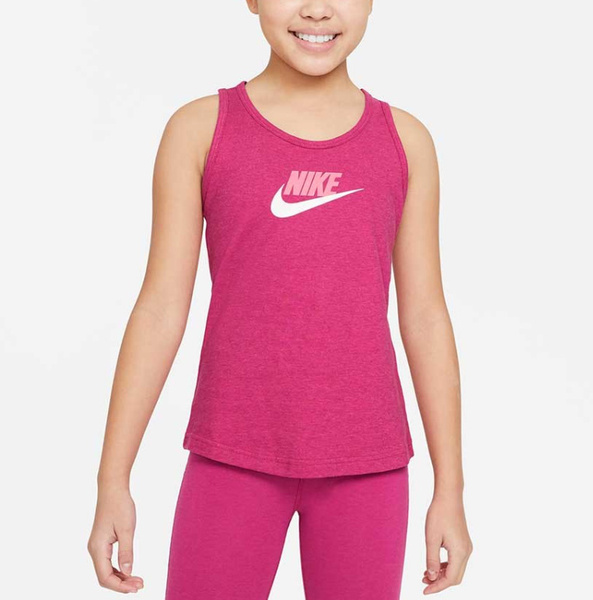 Tank Top Dziewczęcy Nike NSW Jersey Czerwony DA1386-615 XL
