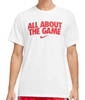 Koszulka Męska Nike Tee NBA All About The Game DV1218-100 Biała M