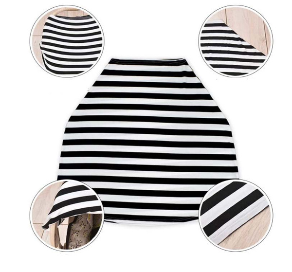 Chusta Pielęgnacyjna Komin Szara B07YL2LDF1 do Karmienia