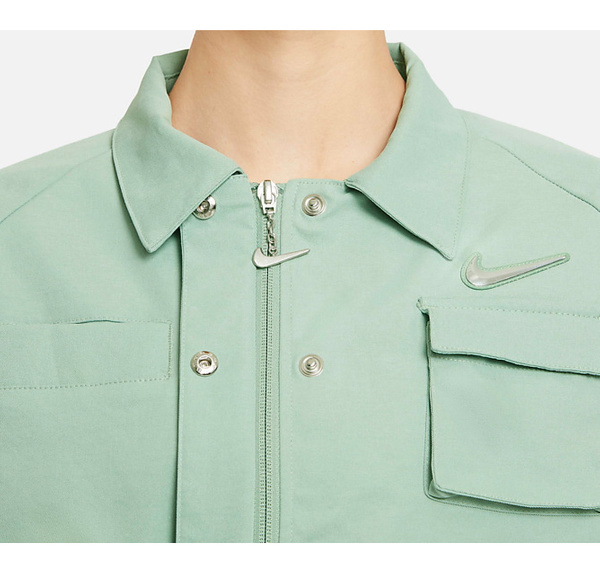 Zielona Kurtka Nike CZ8898-006 XXL Damska Swoosh Military