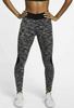 Czarno-szare Legginsy Nike Pro Hyperwarm M CJ5693-010