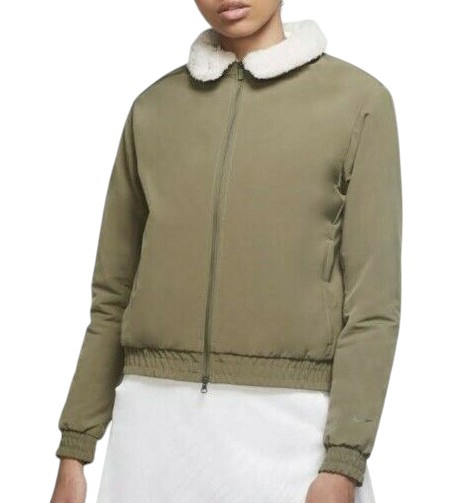 Zielona Damska Kurtka Nike Bomberka XXL-Tall CK5858-222