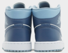 Niebieskie Buty Nike Air Jordan 1 Mid Diffused Blue BQ6472-140 43 Damskie