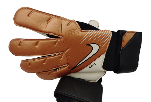 Brązowe Rękawice Bramkarskie Nike Vapor Grip3 Rozmiar 11