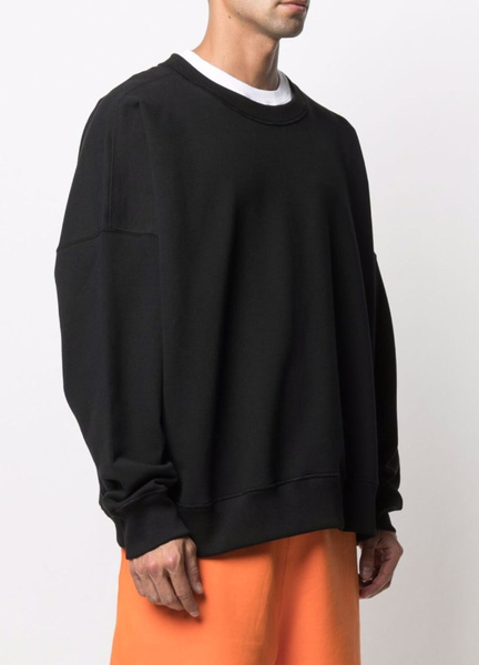 Calvin Klein Bluza Męska - Nierozpinana - Czarna - Rozmiar XL - Oversize - K10K108246BEH