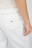 Tommy Jeans Spodnie Damskie - Białe - Rozmiar 30/32 - Mom Jean - DW0DW10305