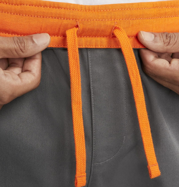 Szare Spodnie Nike DV1127-063 XXL Męskie Cargo Woven