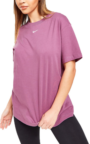 Nike Koszulka Damska - Fioletowa - T-shirt - Rozmiar L - Oversize - Tee Loose Fit - DN5697-507