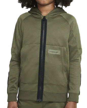 Nike Zielona Bluza Chłopięca Air Max XL z Kapturem DD9245222