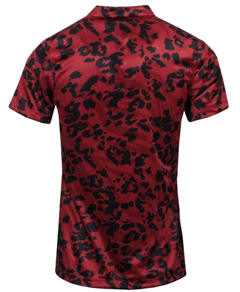 Czerwona Koszulka Damska Nike Victory Print Golf DA3254690 r. M