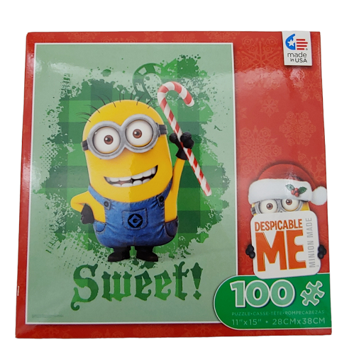 Puzzle Minionki Świąteczne 100 Elementów Ceaco